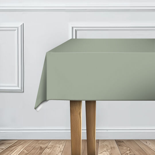 Tischdecke PVC-frei Sage Green image number null